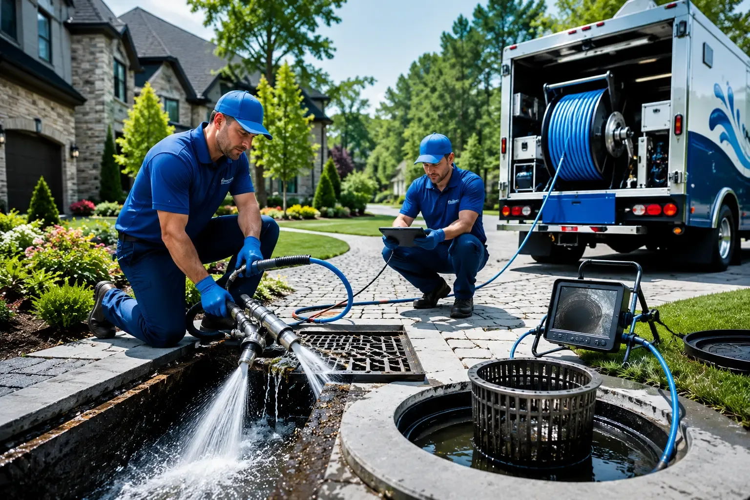 Local outdoor drain cleaning professionals in Butternut, WI